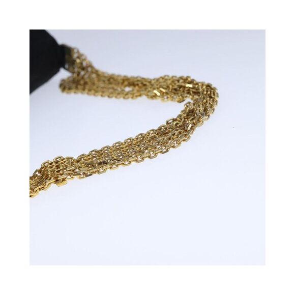 Pre Loved Chanel Quilted Chain Bag Envelope Style Women Black Handbags - Picture 7 of 8